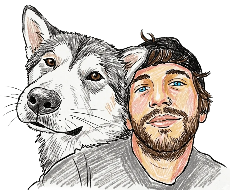 Edgar y su perro