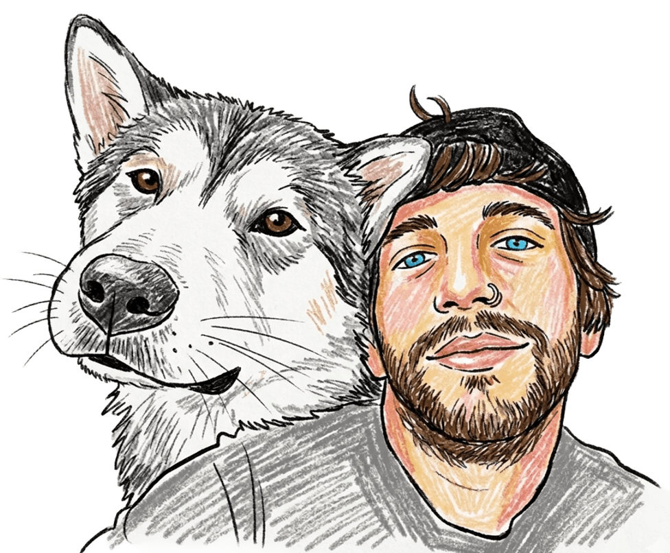 Edgar y su perro